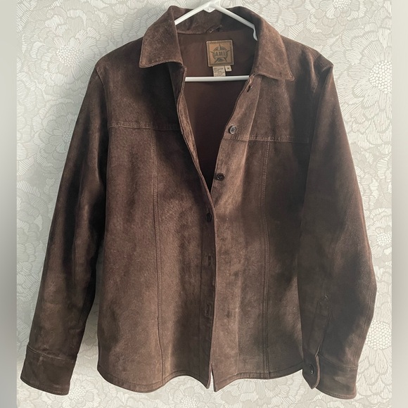 A.M.I Jackets & Blazers - A.M.I 100% Leather Women's brown
Jacket Size Medium